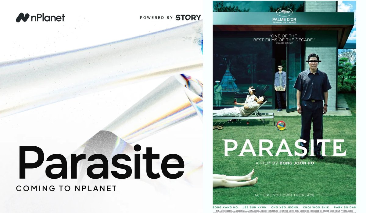 nProject_story's tweet photo. We are proud to present #nPlanetβs very first flagship $IP.
" #Parasite "
β the Academy Award-winning masterpiece by #Barunson that captivated audiences worldwide.
With this debut, #nPlanet begins a new era where iconic global $IP can be experienced, invested in, and monetized through a blockchain-powered platform.π
#IPFi #RWA #IPRWA