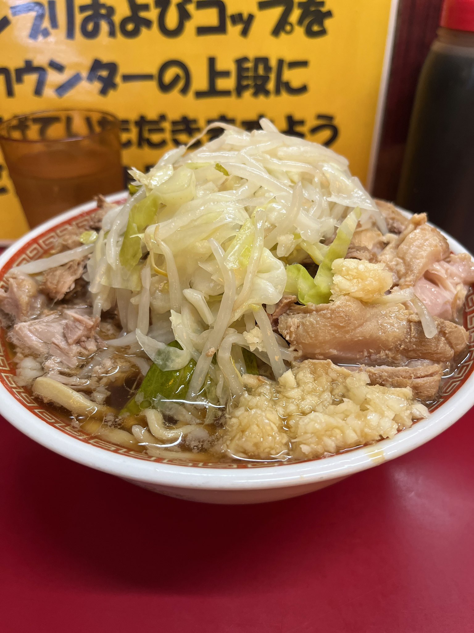ラーメン三郎チケット１枚 Okinawa Ramen] Sakamoto Geki Jiro x Nakamoto Ramen slurped
