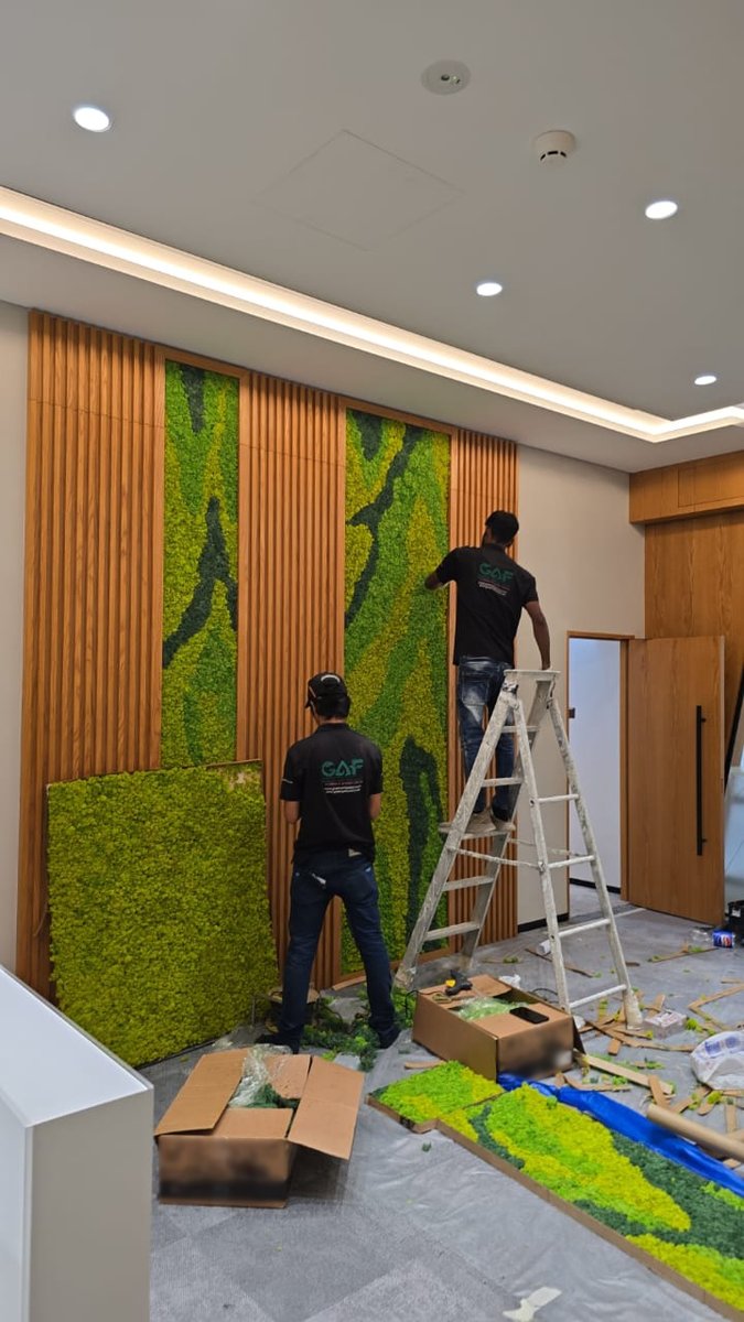 Greenmosswall's tweet image. 🌿 Mix Moss Wall Design – Rulers Court Project 🌿

🌐 greenartfactory.ae
☎ Voice/WhatsApp: +971 56 95 88 315 / +971 50 127 8530
📧 info@greenartfactory.com

#GreenArtFactory #MossWall #PreservedMoss #RulersCourt #PreservedMoss #Moss #CreativeTeam #Anydesign #dubai