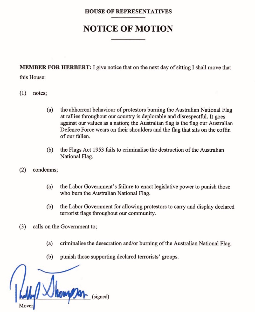 Phillip Thompson OAM MP tweet media