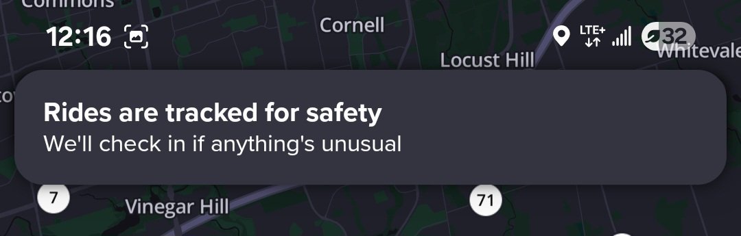 AliHasa_n's tweet image. I wonder if it&apos;s only for me or someone else is also getting this notification every 10 seconds when I&apos;m not on the ride.

@earlwithana @boston_drives @sergioaved 
#Lyft