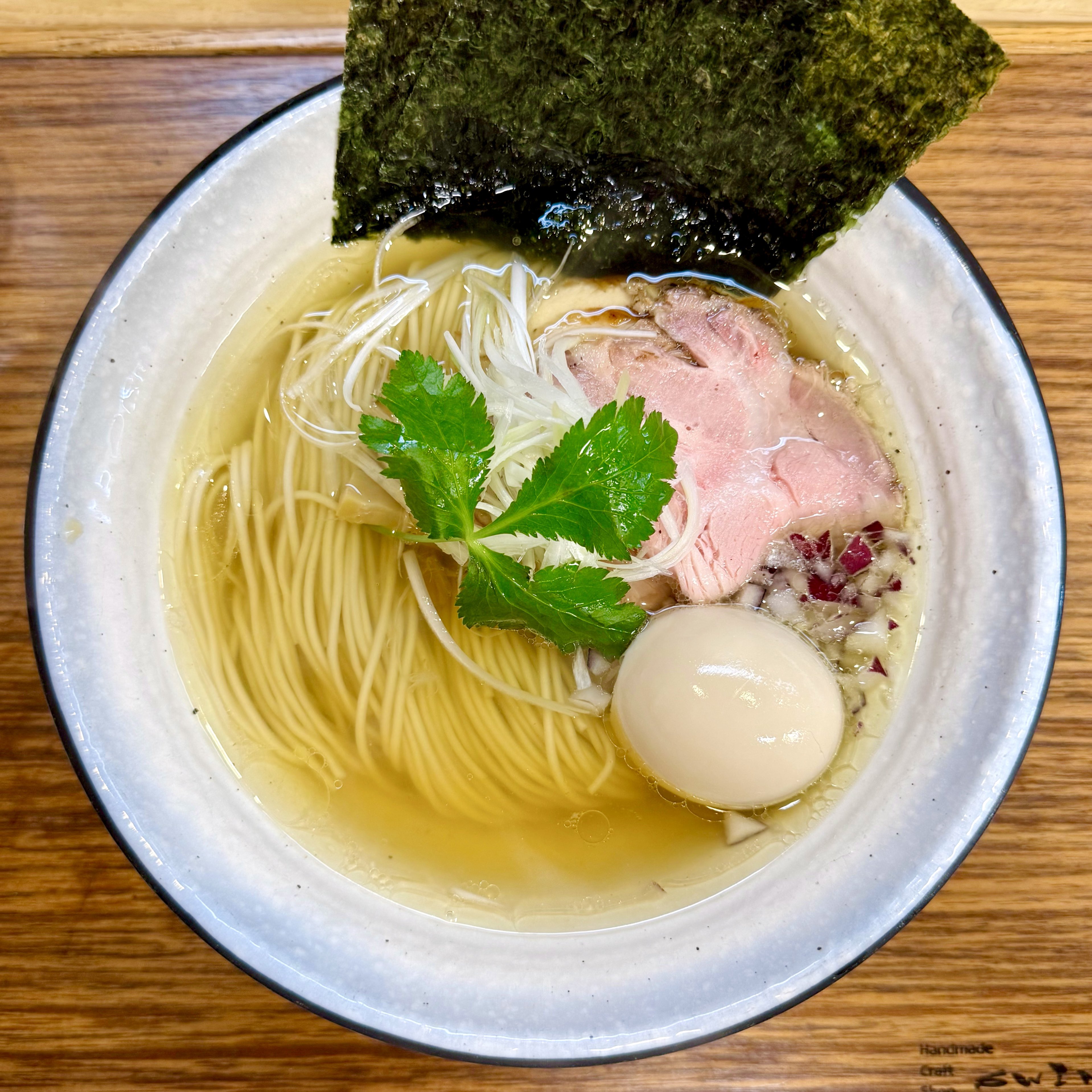 【ラーメン好き】 濃厚魚介豚骨ラーメン ら〜めん 980円 味玉ら〜めん 1100円