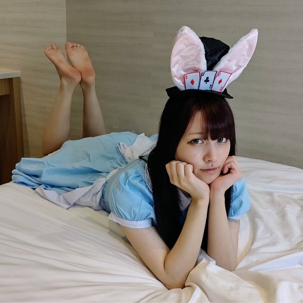 愛たんの写真動画🩵 tweet media