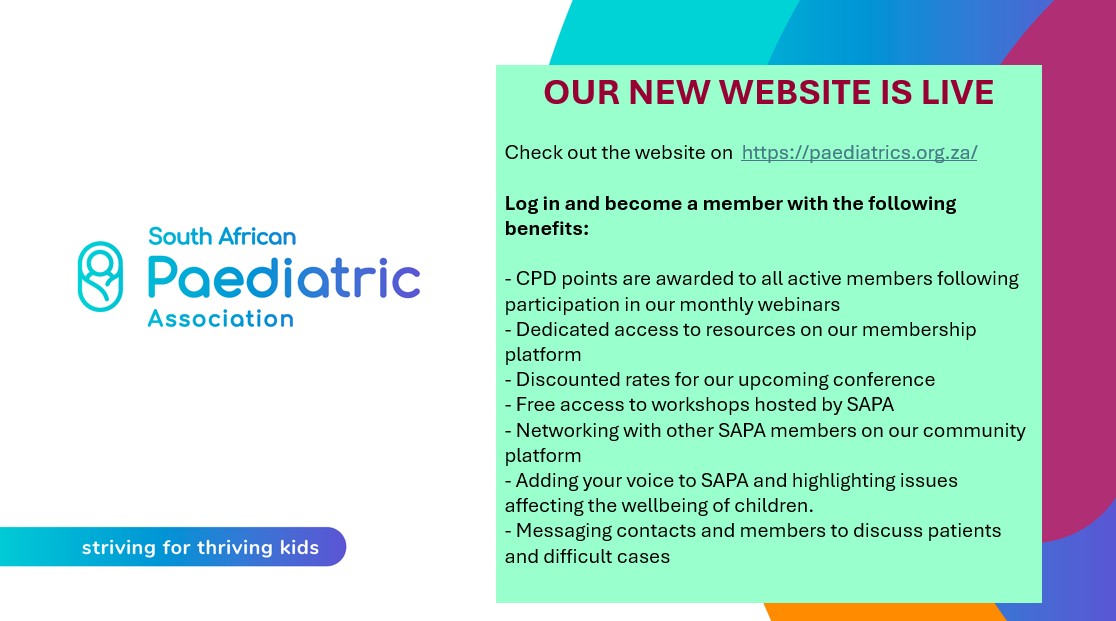 Visit paediatrics.org.za