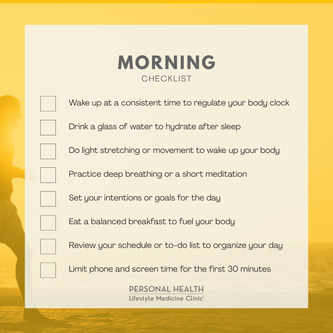 Start your Monday right with a fresh mindset and a focus on your wellbeing. 💪 #PersonalHealth #MedicalFitness #ExerciseIsMedicine