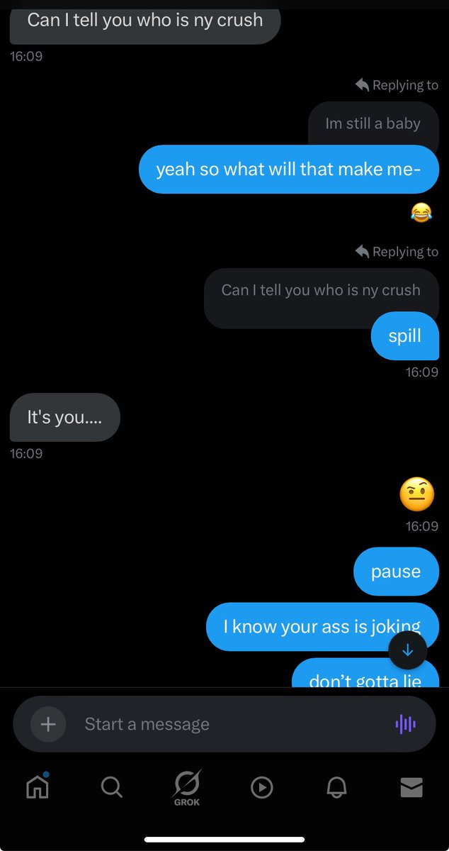 lokylee0's tweet photo. On Feb of 2025 the individual in the screenshot  admits she has a crush on the same 17 YEAR OLD GIRL on a different platform. https://t.co/5DAQnRaroz