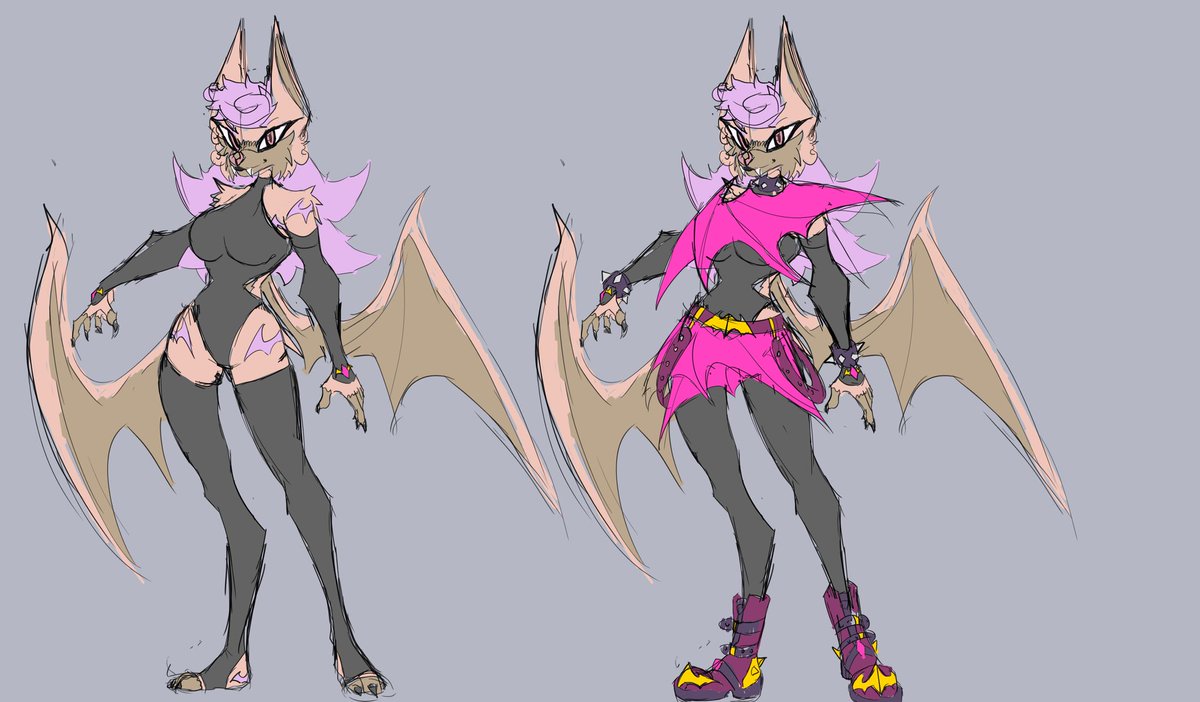 DeltaLewd77's tweet image. Might as well share here cuz i may be cooking something to post on this account soon
The full mollify refs i drew recently