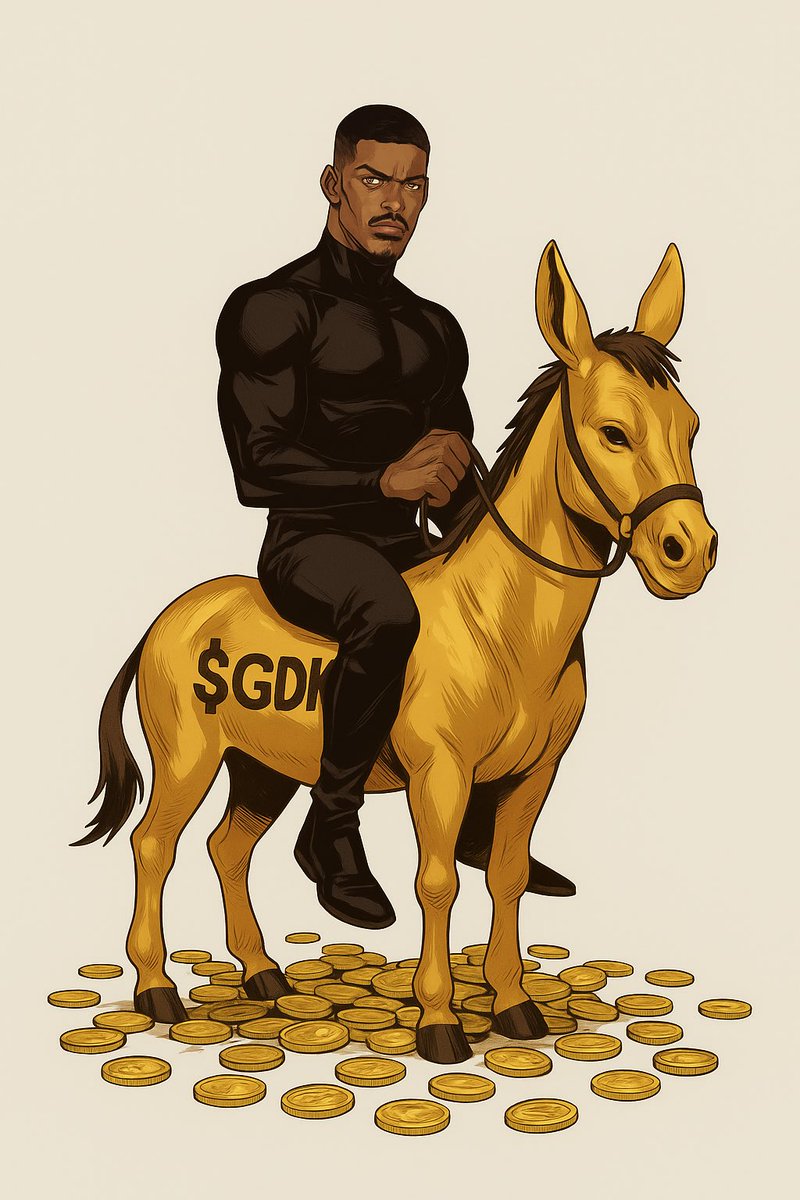 Gm Gm CT✨

It’s $GDK szn who’s locked in?

Bullish on $GDK Presale announcement today <a href="/GoldenDonkeyGDK/">Golden Donkey</a>