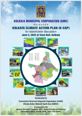 CANSouthAsia's tweet photo. The Kolkata Climate Action Plan (KCAP) centres the voices and needs of the city’s most vulnerable: slum dwellers, migrants, women, and informal workers.
📢KCAP is now open for public feedback.
 🔗 [https://t.co/6hCW7xSzgd]
#ClimateJustice #KCAP #KolkataClimateActionPlanLaunched https://t.co/606Us2knRS