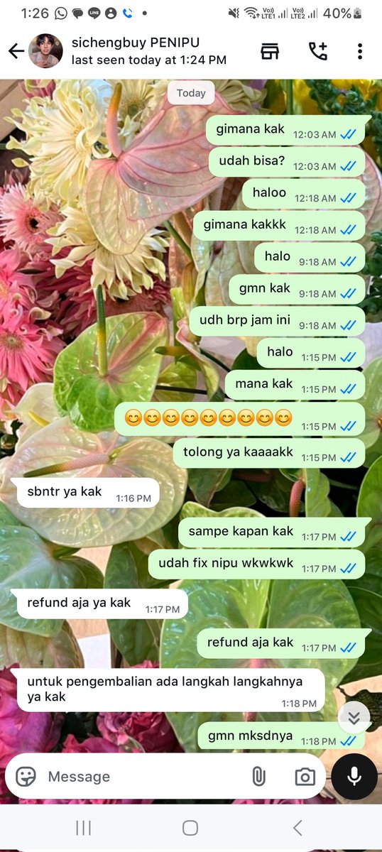 henthology's tweet photo. hati hati guys sama penipu @sichengbuy /+62 831-3369-6063 / 083133696063 #zonauang #zonaba https://t.co/hqqH2xyp6r