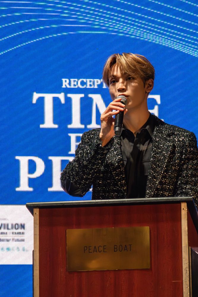 encore_inf's tweet image. JO1 「戦後80年」、国連パビリオン&amp;amp;Peace Boatから招待 ！「Time For Peace」で船上パフォーマンス

e.usen.com/news/news-even…

#JO1