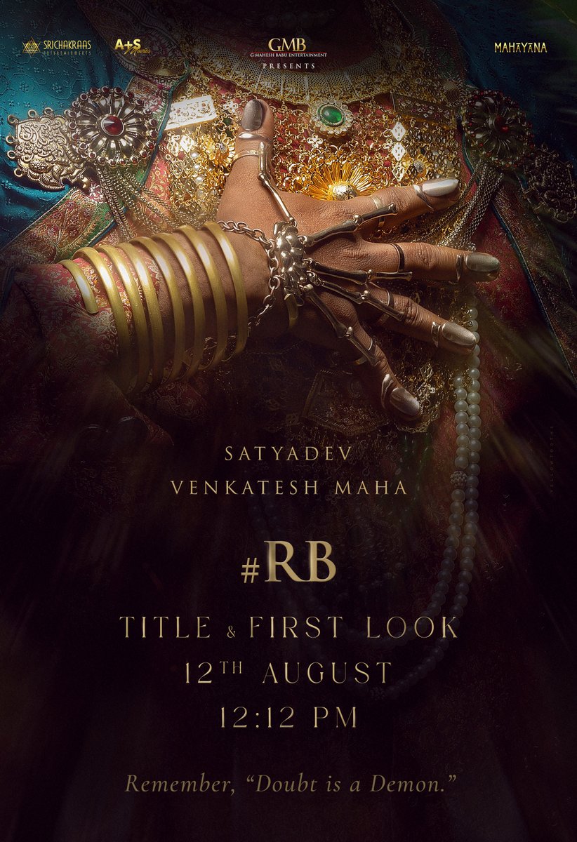 Venkatesh Maha (@mahaisnotanoun) on Twitter photo Extremely grateful to <a href="/urstrulyMahesh/">Mahesh Babu</a> Sir, <a href="/urstrulynamrata/">Namrata shirodkar</a> Maโam, <a href="/anuragmayreddy/">Anurag Reddy</a> #SharathChandra , and #ChintaGopalakrishnaReddy Garu - this wouldnโt have been possible without you. ๐๐ผ
Iโm back - as humble as ever, more creative than before, and with my one and only Extremely grateful to <a href="/urstrulyMahesh/">Mahesh Babu</a> Sir, <a href="/urstrulynamrata/">Namrata shirodkar</a> Maโam, <a href="/anuragmayreddy/">Anurag Reddy</a> #SharathChandra , and #ChintaGopalakrishnaReddy Garu - this wouldnโt have been possible without you. ๐๐ผ
Iโm back - as humble as ever, more creative than before, and with my one and only