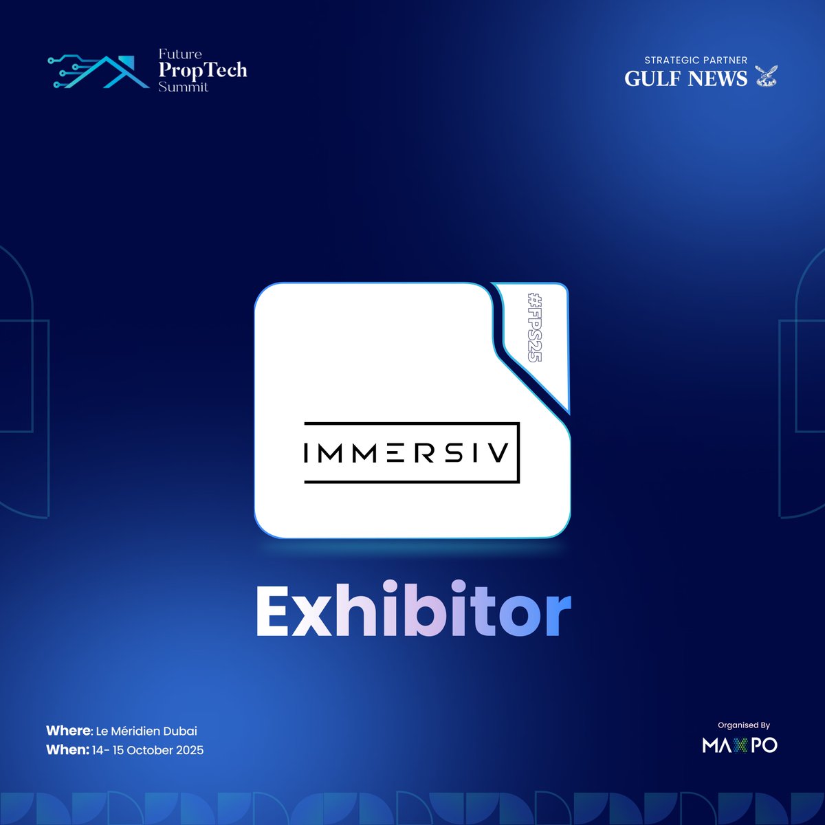 Future_Proptech's tweet image. We’re thrilled to welcome IMMERSIV as an exhibitor at the Future PropTech Summit 2025!

Register Now: lnkd.in/g_X5injT

#FPS25 #FuturePropTech #PropTech #RealEstateInnovation #DigitalTwins #SmartCities #DubaiEvents #Dubai #FuturePropTechSummit
