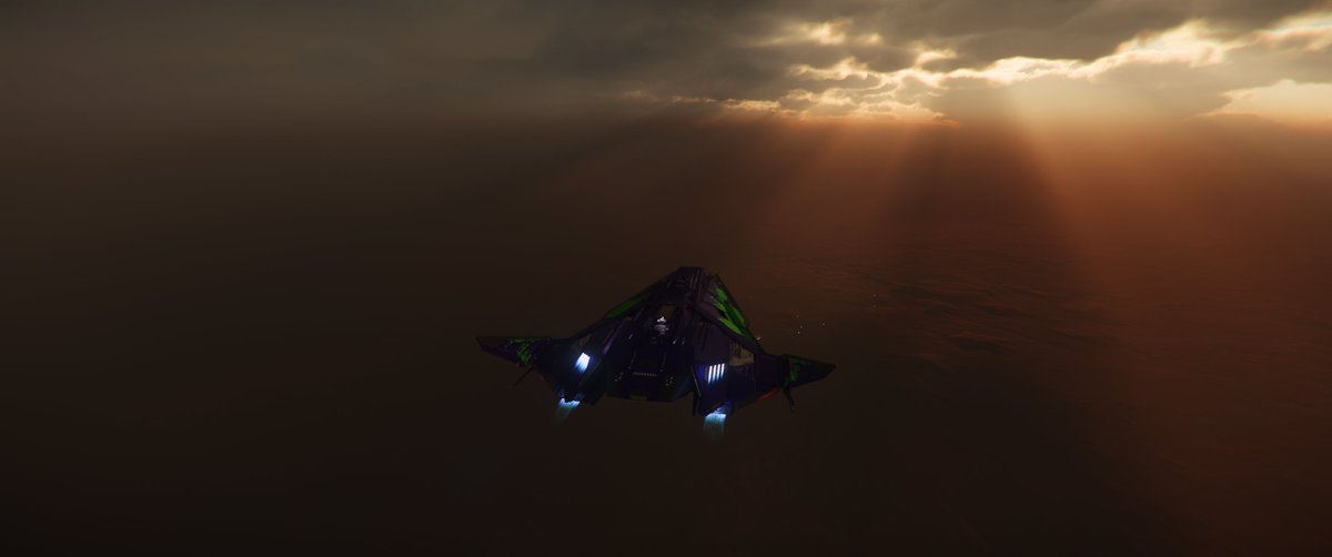 MarredBliss's tweet photo. A rare moment of Hurston's beauty... #StarCitizen https://t.co/g69VTJFVrc