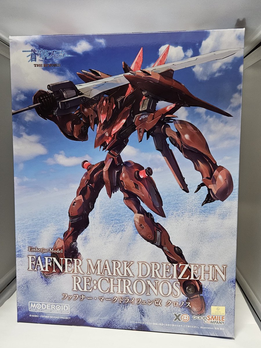 MODEROID マークドライツェン改クロノス、一旦完成しました。 ゆっくり