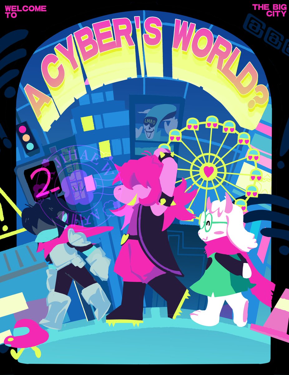 [ #deltarune ]

WELCOME TO THE CITY