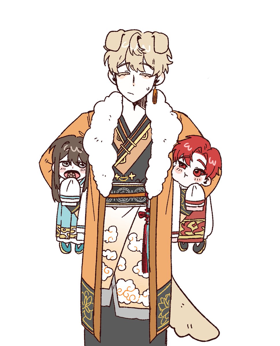 #픽셀리 
덕개신이 잠뜰이랑 라더 쌍둥이 데리고 육아하는게 보고 싶어요