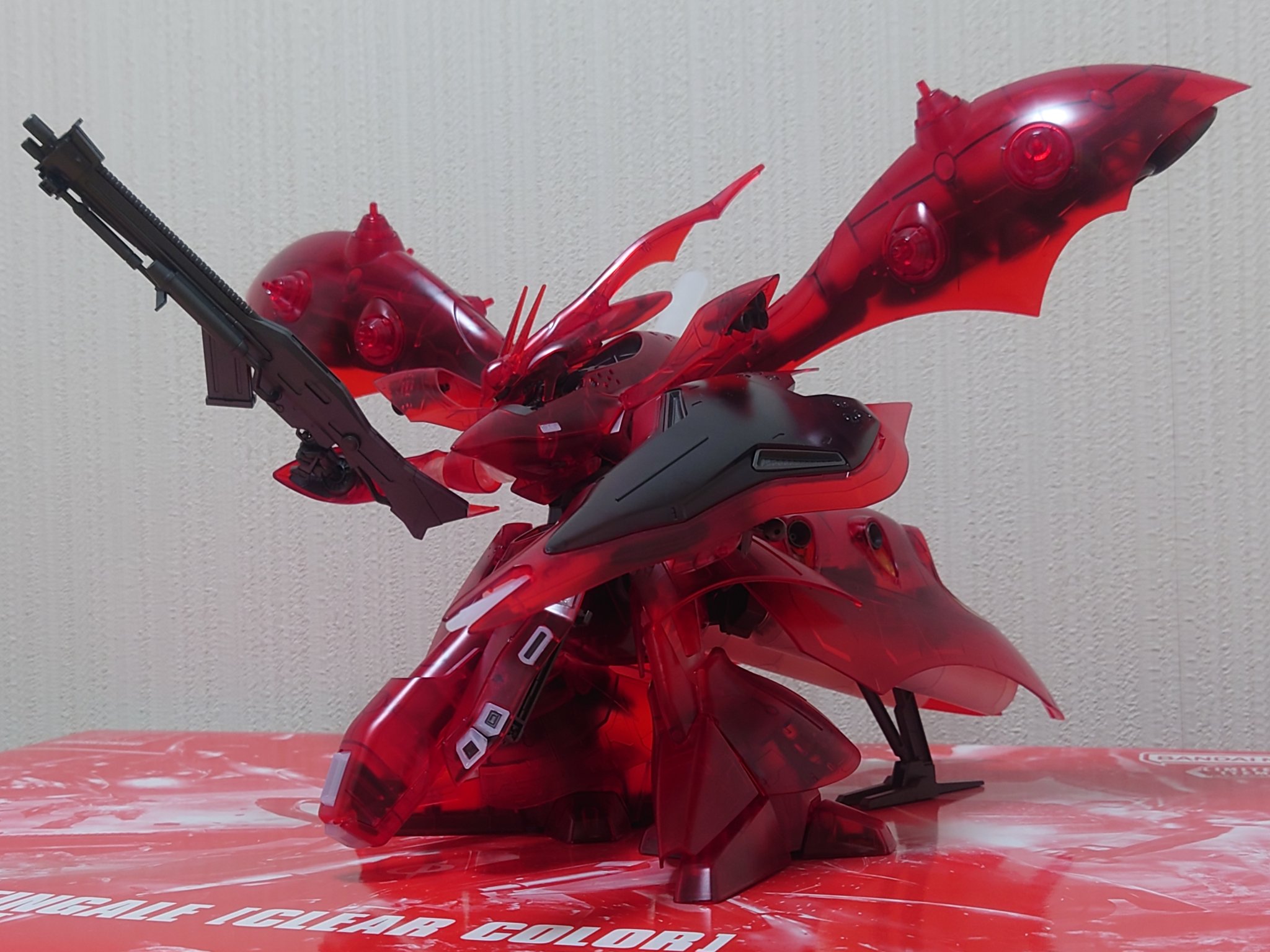 HGUC ナイチンゲール　クリアカラー HG 1/144 MSN-04Ⅱ ナイチンゲール [クリアカラー] − 商品情報