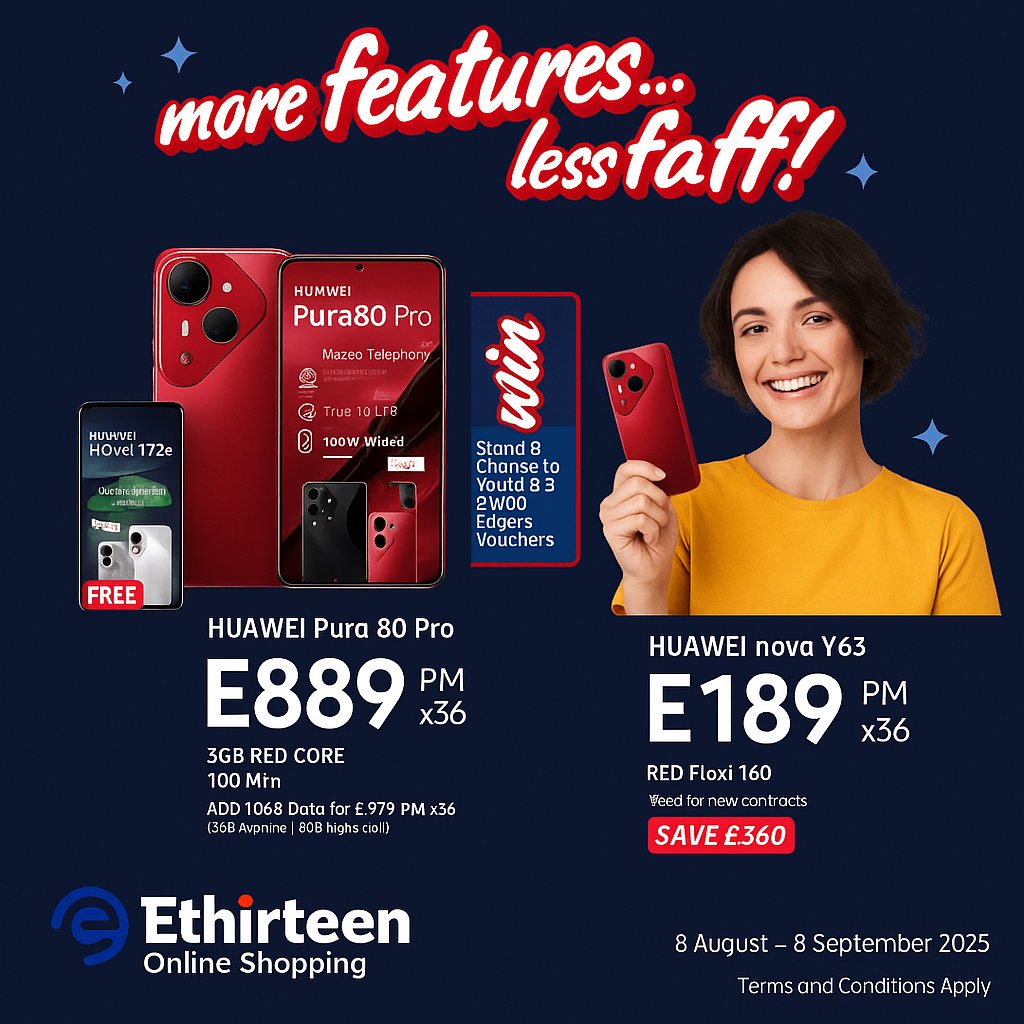 ethirteen123's tweet photo. 📱 Upgrade your world with Ethirteen Online – powerful phones, unbeatable prices, and a touch of style! 💙 https://t.co/SDWaYT3a4R