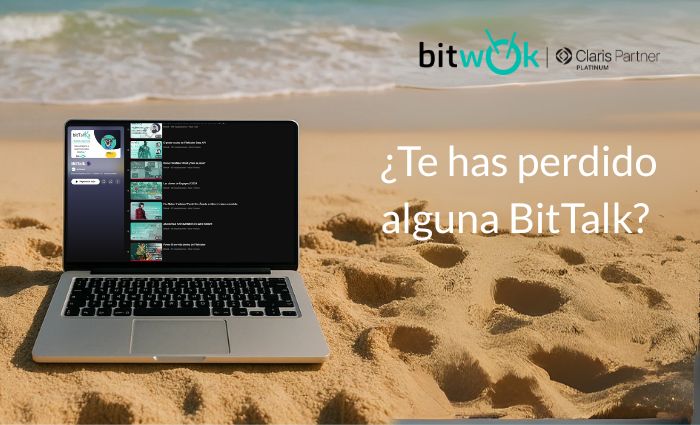 Bitwokers's tweet photo. 🏖️ ¿Vacaciones?
¿#BitTalks acumuladas? 
Es el momento para hacer ese maratón que tenías pendiente:
nuestras charlas sobre #FileMaker, APIs, IA y más.
📺 Ponte al día, sin prisas, desde la hamaca, el tren, o donde sea

Aquí 👉 https://t.co/7soctLfUwS https://t.co/5W1Elw4A9w