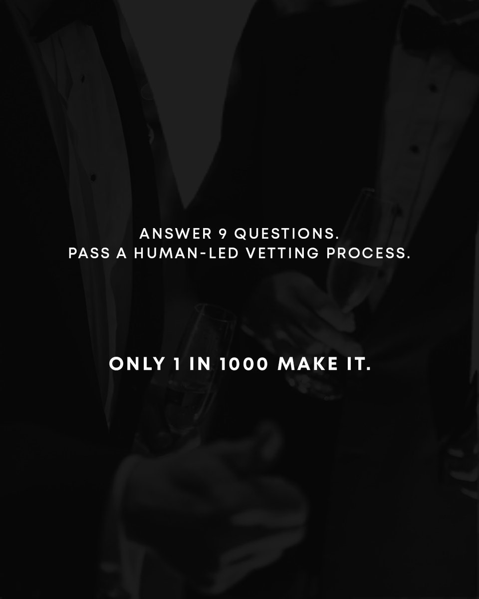 nonamesapp's tweet photo. The app where being accepted means something.
Vetted by creatives, founders, and Gen Z insiders.

Think you’re made for the inner circle?
Apply access through link in bio.

_

#nonames #nonamescommunity #moderndating #socialising #meetirl #makeplans #elitenetwork #explore #fyp https://t.co/ahFvUgFOEb
