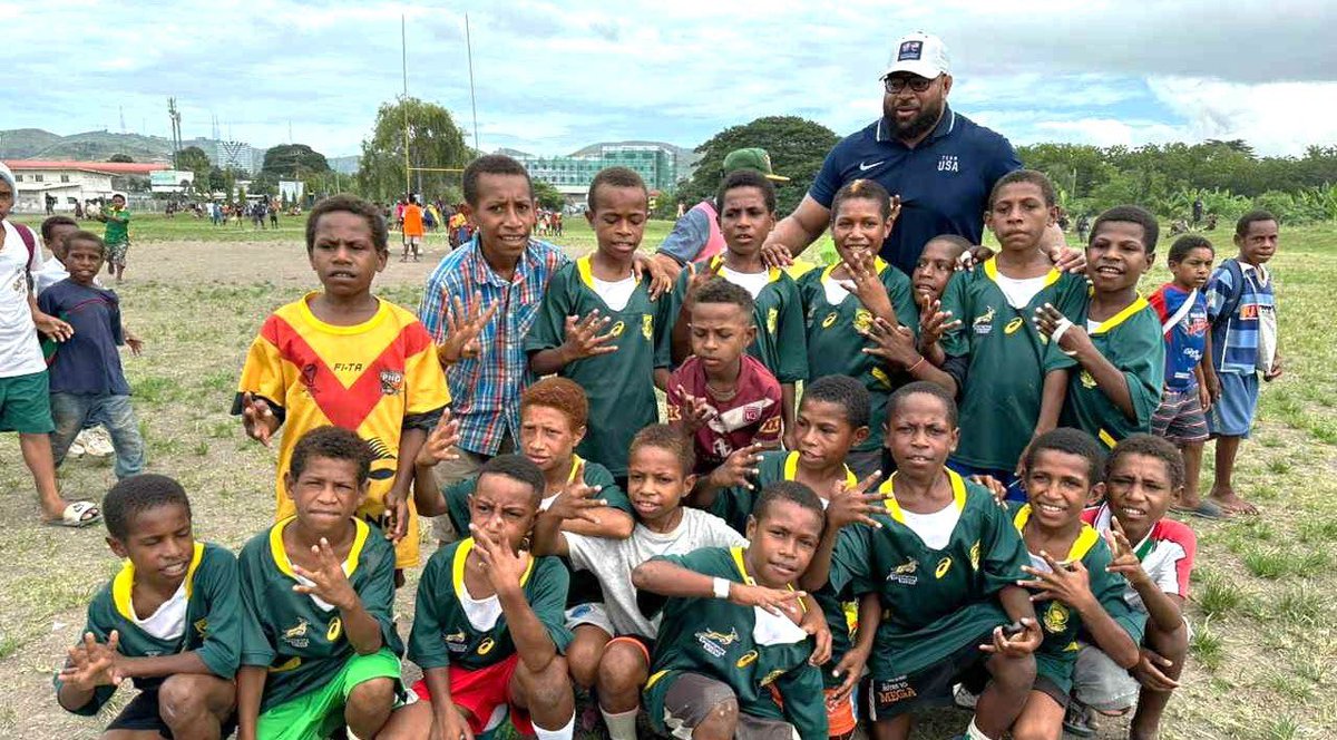 maitvfiji's tweet photo. Seasoned and successful rugby player, Andrew Durutalo is advocating for a significant change in how sports are viewed in Fiji and around the world, suggesting they be integrated into the school curriculum instead of being treated as just an extracurricular activity.

https://t.co/PncBrKBd6P

#Fiji #FijiNews
