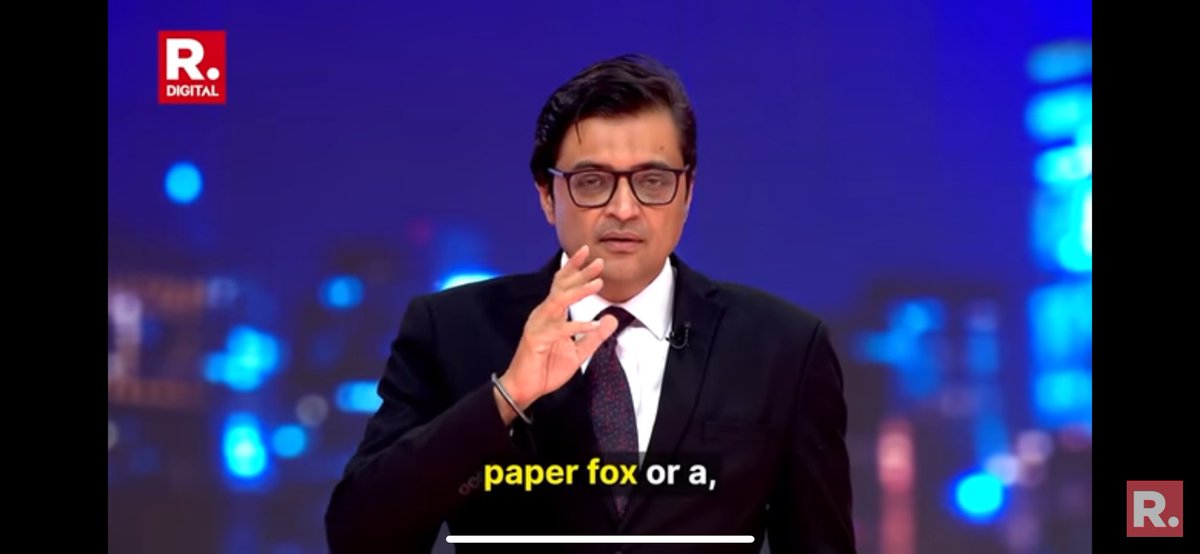 CryptoSlumDog_'s tweet image. DAMN! #INDIA JUST CALLED THE HEAD OF THE WHITE SUPREMACIST CULT A WANNA BE #PAPERTIGER / #PAPERFOX🦊LOL!😂 WHILE ROBBING HIS CULT!
#Arnab on Why #India Must Continue to Stare Down Irate and Frustrated Dona... youtu.be/BbpLBV_3ji4?si… via @YouTube