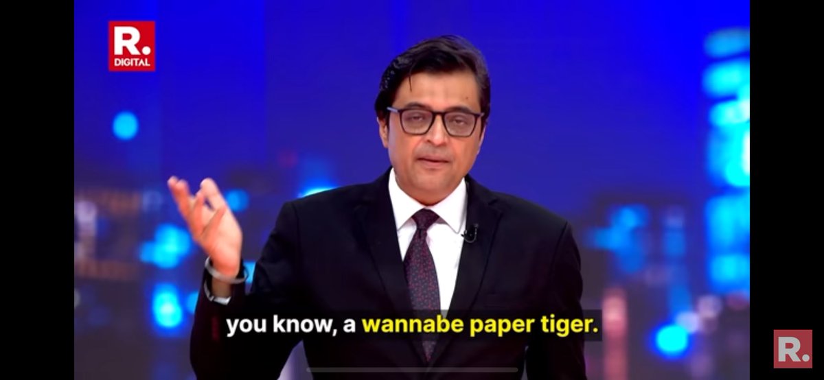 CryptoSlumDog_'s tweet image. DAMN! #INDIA JUST CALLED THE HEAD OF THE WHITE SUPREMACIST CULT A WANNA BE #PAPERTIGER / #PAPERFOX🦊LOL!😂 WHILE ROBBING HIS CULT!
#Arnab on Why #India Must Continue to Stare Down Irate and Frustrated Dona... youtu.be/BbpLBV_3ji4?si… via @YouTube