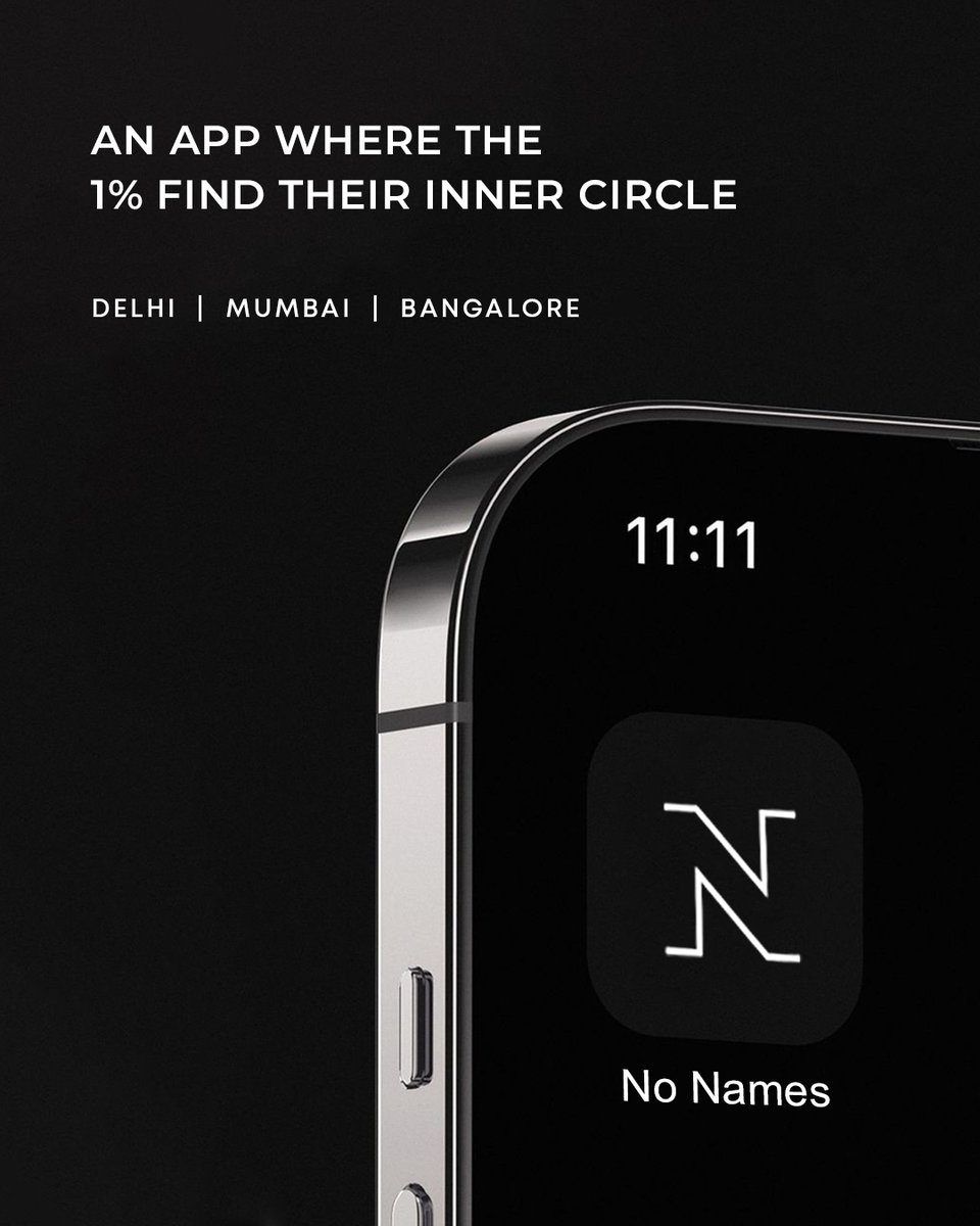 nonamesapp's tweet image. This isn’t where everyone gets in. This is where the right ones meet.

Just plans, intention, and real connections - curated just for the 1%
_

#nonames #nonamescommunity #moderndating #socialising #meetirl #makeplans #elitenetwork #explore #fyp