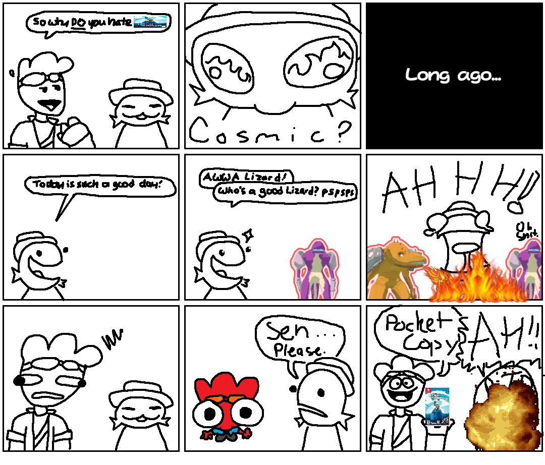 ChosenTheSlime_'s tweet image. The thing that hates risk of rain for SOME reason...

ft. @CosmicArlostuff