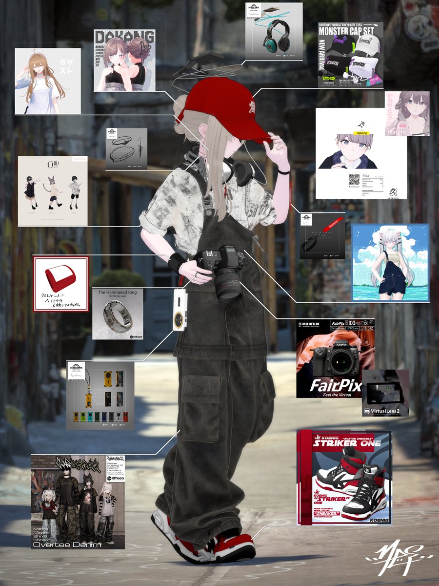 #Lapwing
#Outlander_Campers
#EXTENSIONCLOTHING
#Booth_RRC
#Corner22
#BOOTH_OLDIA
#KOENIG_3D
#DNG_Works
#Pontene
#みかんずめいど
#Dakang_3D
#楊枝製作所
#VirtualLens2