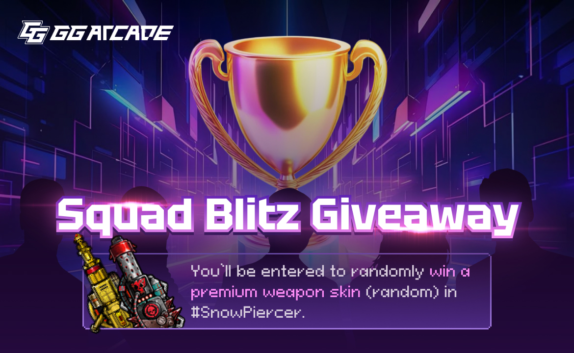GoodGame Arcade (@xgoodgamearcade) on Twitter photo 🔥 24H Squad Blitz #Giveaway — Win a Random Weapon Skin!
Joined a squad on #GGA? Whether you're a leader or member, this drop is for you!
📢 How to Join:
Like, retweet, and reply to this tweet with:
✅ Your Squad ID/Link
✅ Your TID
🎁 You’ll be entered to randomly win a 🔥 24H Squad Blitz #Giveaway — Win a Random Weapon Skin!
Joined a squad on #GGA? Whether you're a leader or member, this drop is for you!
📢 How to Join:
Like, retweet, and reply to this tweet with:
✅ Your Squad ID/Link
✅ Your TID
🎁 You’ll be entered to randomly win a
