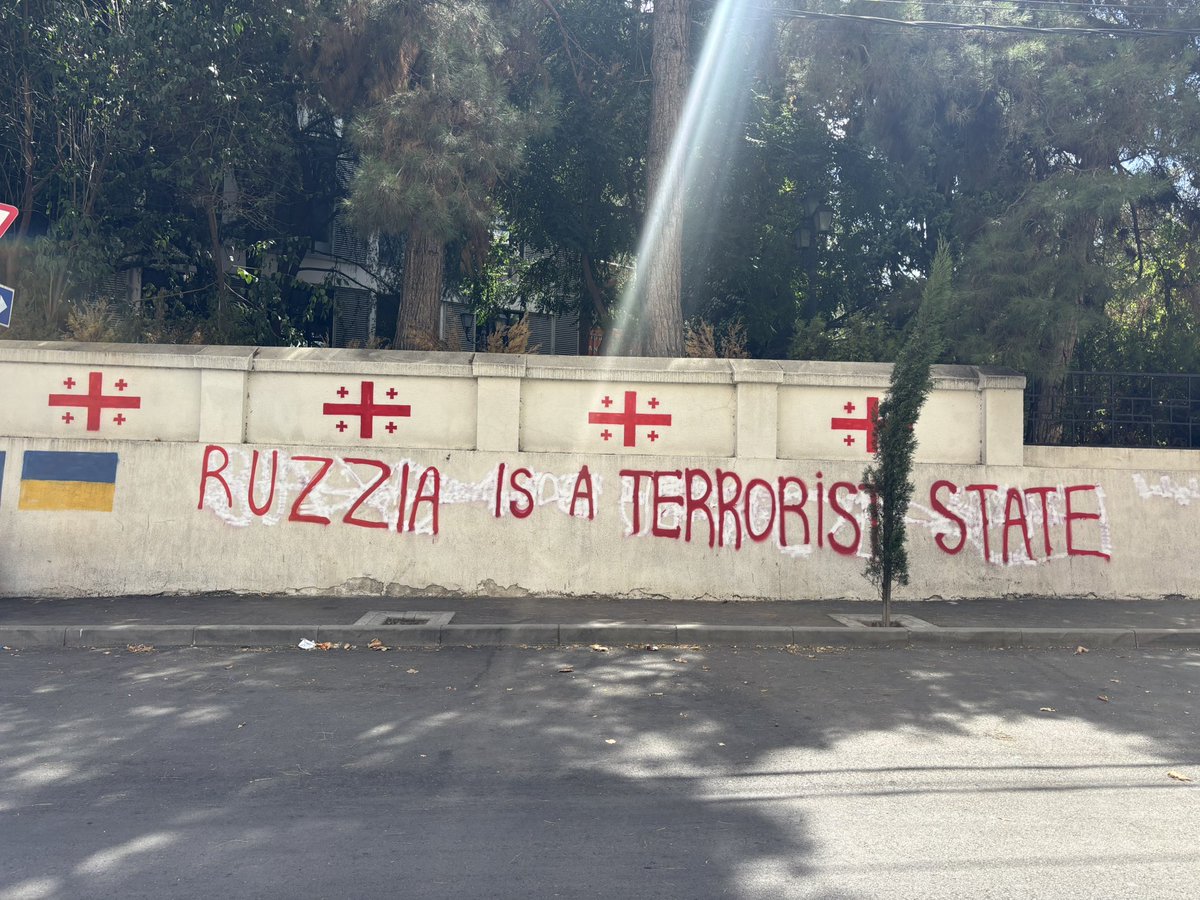 A Monday morning reminder from Tbilisi