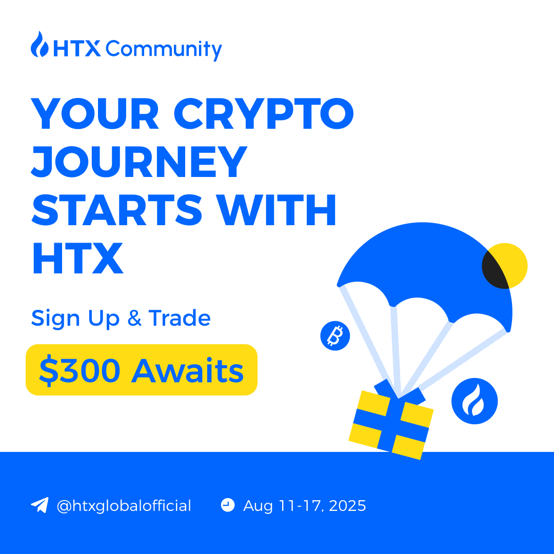 Your #crypto journey starts here. 🔥Join #HTX today!
Enter to win $300:

✅ Follow <a href="/HTXCommunity/">HTX Community</a> +RT
🔥 Join Telegram: t.me/htxglobaloffic… 
📲 Register on HTX
🚀 Share your trades on social media with #Trade_on_HTX

Join now: forms.gle/ZN4p1ffAuKSeaT…