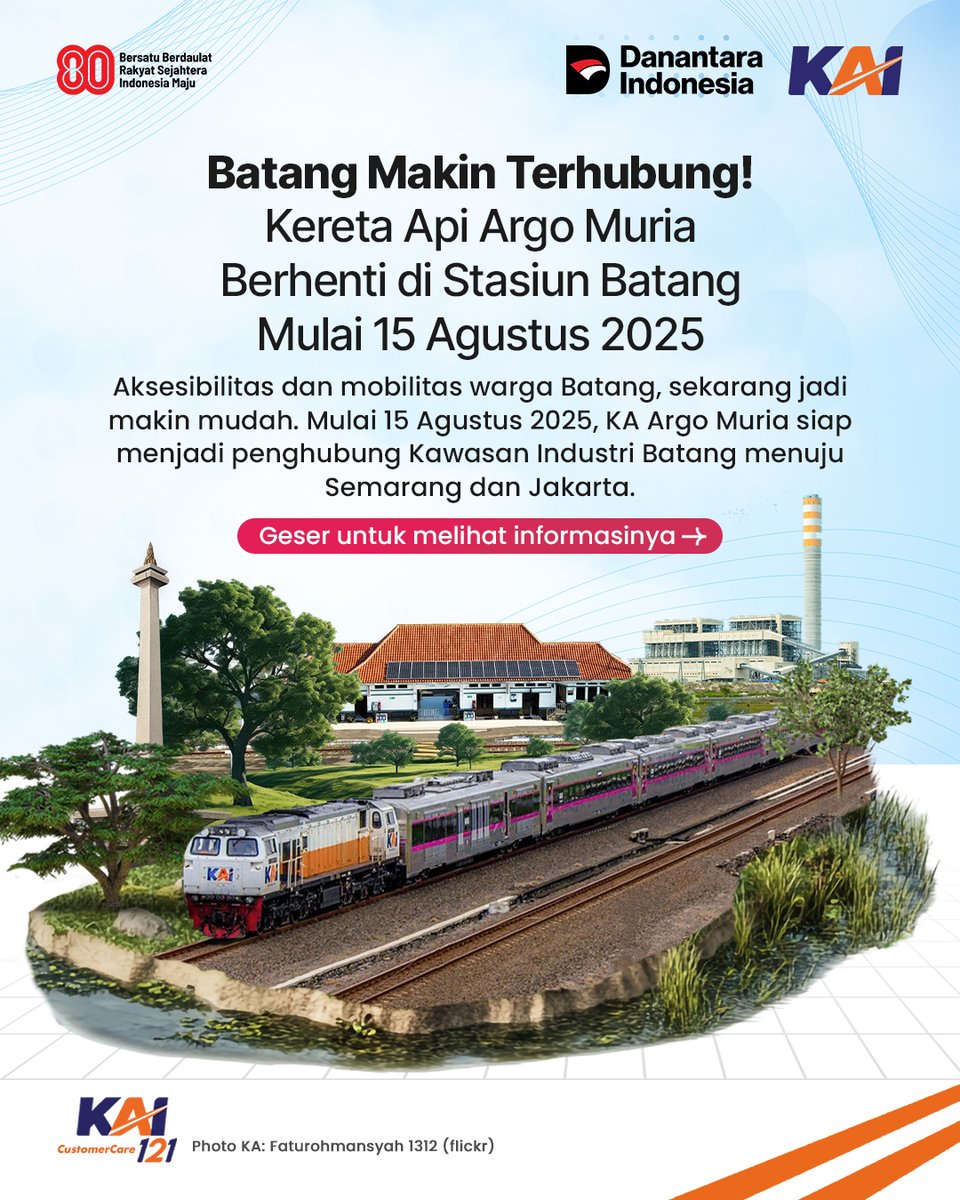 Kereta Api Indonesia tweet media