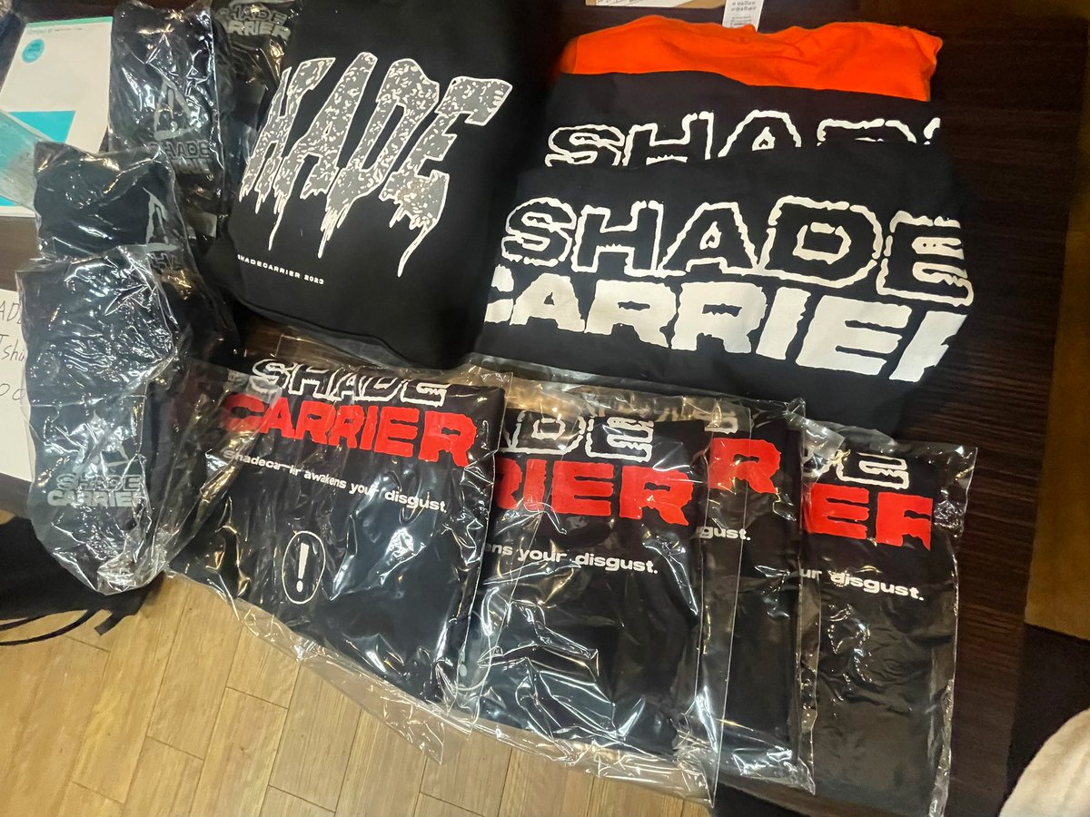 渋谷CYCLONE 物販死ぬほどあります
主にデザインやってます <a href="/ShadecarrierJP/">Shadecarrier</a>