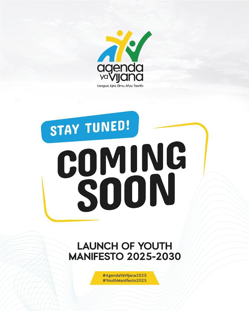 kapeto98's tweet photo. LEO NI SIKU YA UZINDUZI..!

📍 Youth Manifesto / Ilani ya Vijana Tanzania 2025
📅 Makumbusho ya Taifa

Vijana wote 👉 Hii ni nafasi yetu ya kusikika, kuamua na kushiriki kujenga Tanzania bora!
Usikose kuwa sehemu ya historia.

#YouthManifesto2025 #AgendaYaVijana2025 https://t.co/NcHlnAhgl5