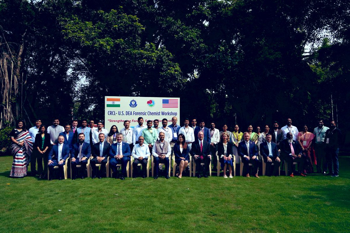 cbic_india's tweet image. Joint Secretary (Customs) @cbic_india , inaugurated the four-day CRCL–U.S. @DEA Forensic Chemist Workshop 2025 on “Strengthening Forensic Science Partnerships”, to be held from 11–14 August 2025 at the @CRCL, New Delhi. 

👉The inauguration was graced by the august presence of…