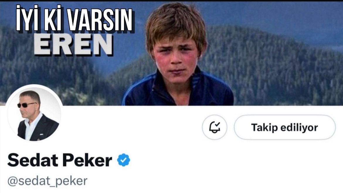 İYİ Kİ VARSIN EREN

<a href="/Sedat_PEKER/">Sedat Peker</a>