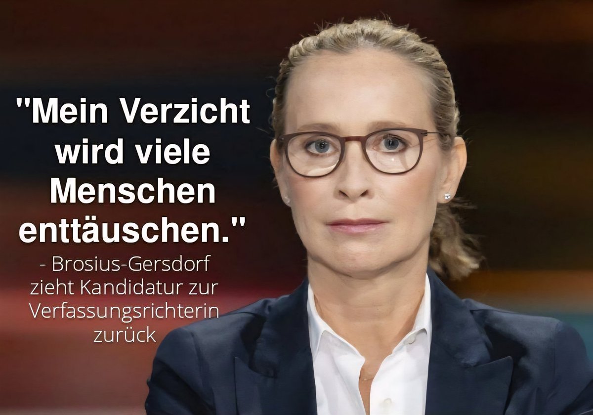 Die Ungeborenen sind schon mal nicht enttäuscht.