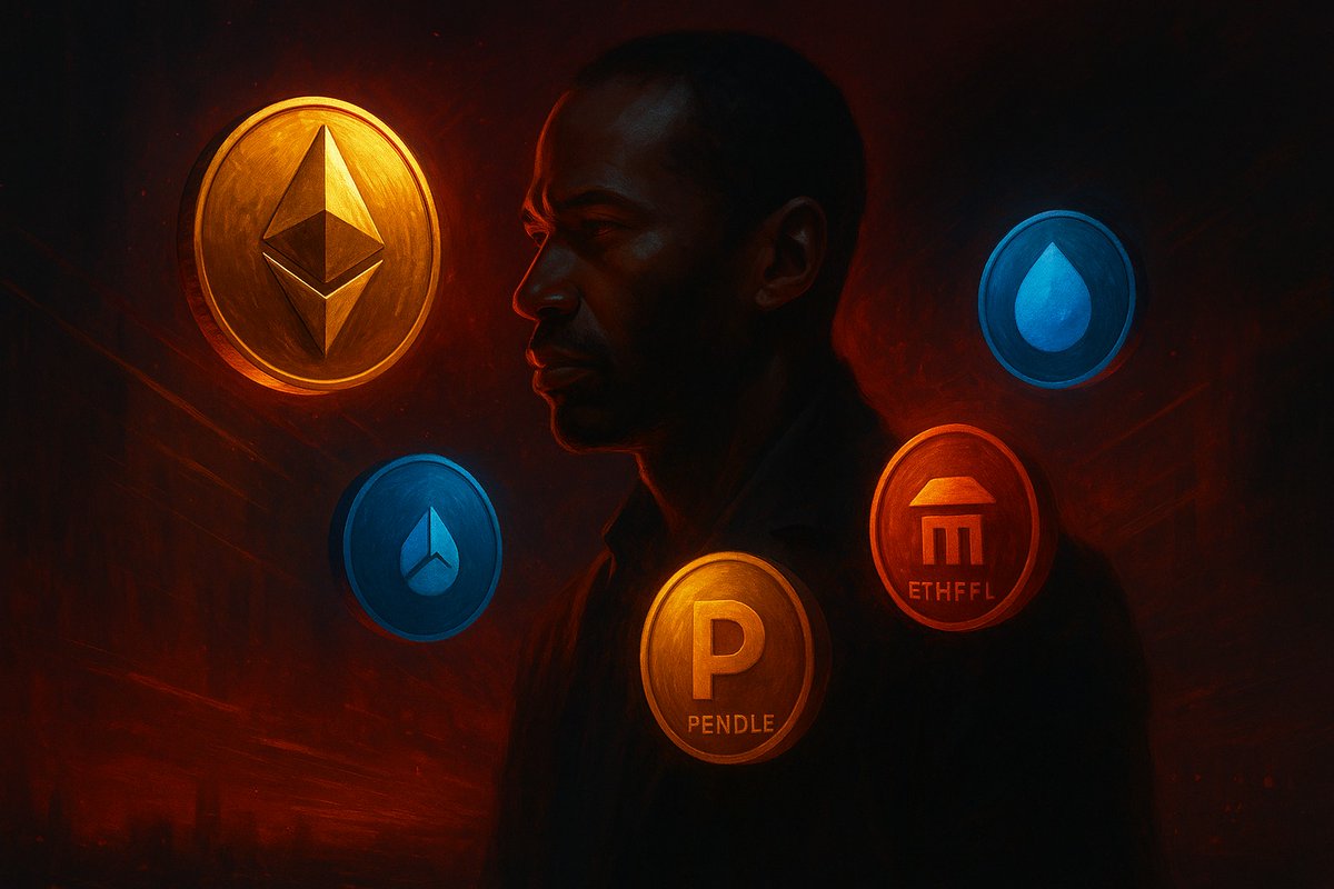 ARTHUR HAYES ADDS MILLIONS IN ETH AND DEFI BLUE CHIPS Arkham data shows Arthur  Hayes boosted his portfolio in the past 24 hours, adding 1,500 ETH  ($6.35M), 425,000 LDO ($557K), 420,000 ETHFI ($