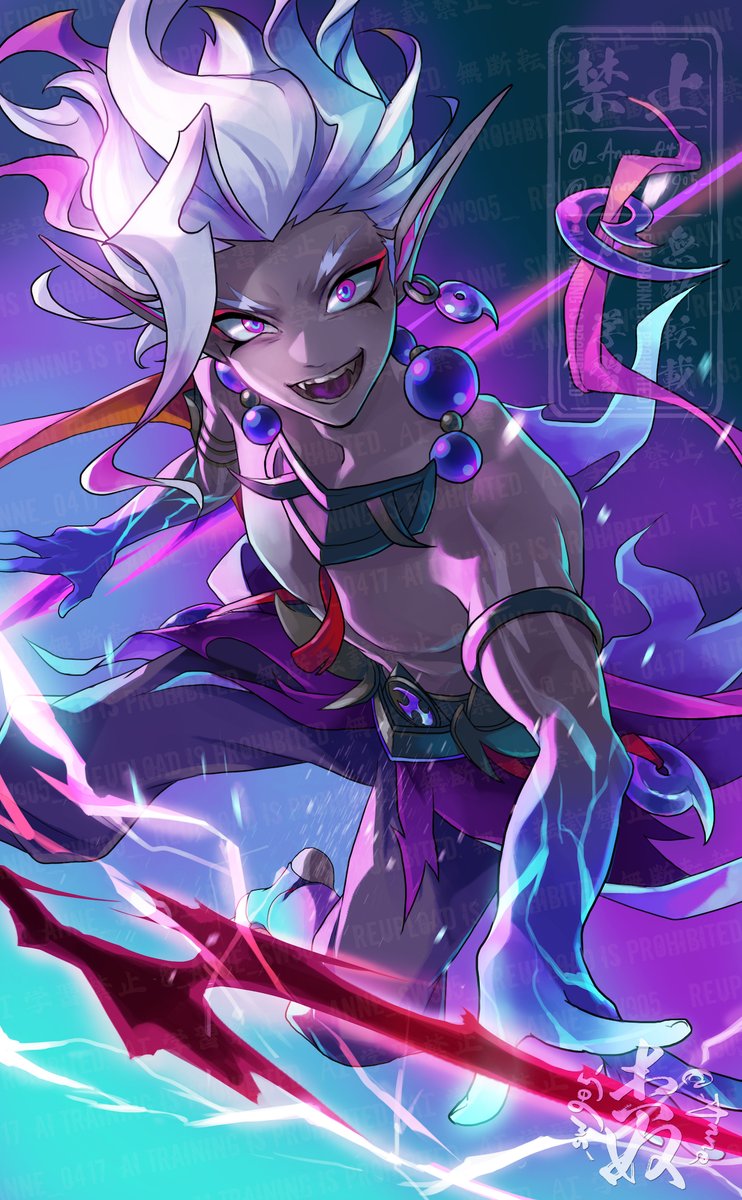 SWCワールドファイナルキービジュの闇インドラがかっこよかったので描きました⚡️
#サマナーズウォー #SummonersWar