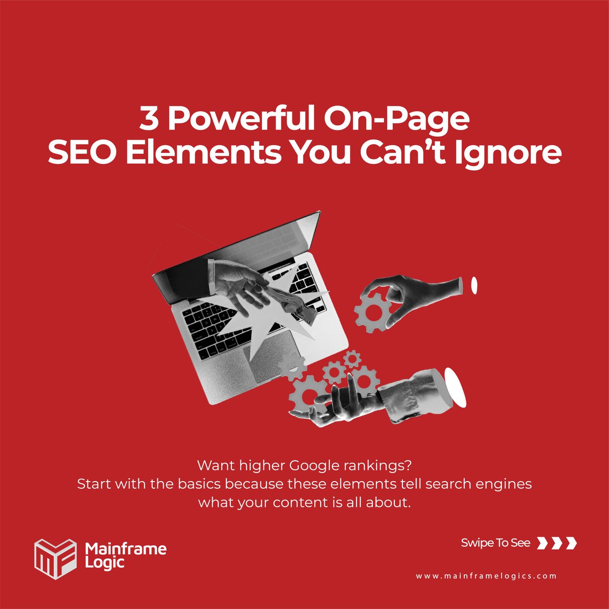 mainframelogic's tweet image. These 3 on-page SEO elements helped me increase organic traffic by 45% in 60 days.

No tricks. Just structure and strategy.

Here’s how you can use them too 👇

#SEO #digitalmarketing #onpageseo #contentstrategy #seotips #marketing #metatags #contentoptimization