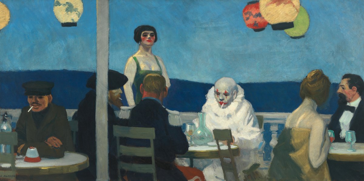 Soir Bleu - 1914 #artbots #hopper