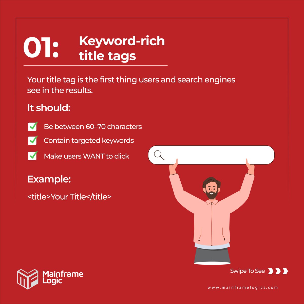 mainframelogic's tweet image. These 3 on-page SEO elements helped me increase organic traffic by 45% in 60 days.

No tricks. Just structure and strategy.

Here’s how you can use them too 👇

#SEO #digitalmarketing #onpageseo #contentstrategy #seotips #marketing #metatags #contentoptimization