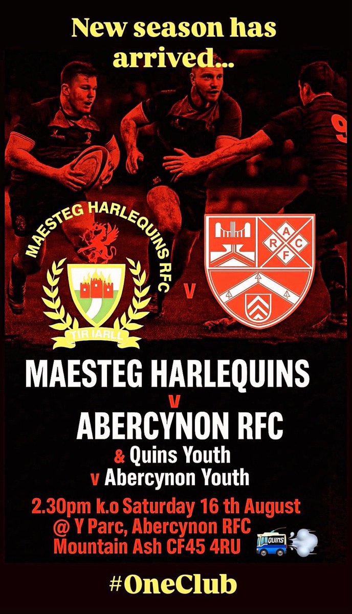 Maesteg Harlequins ⚫️🔴 tweet media