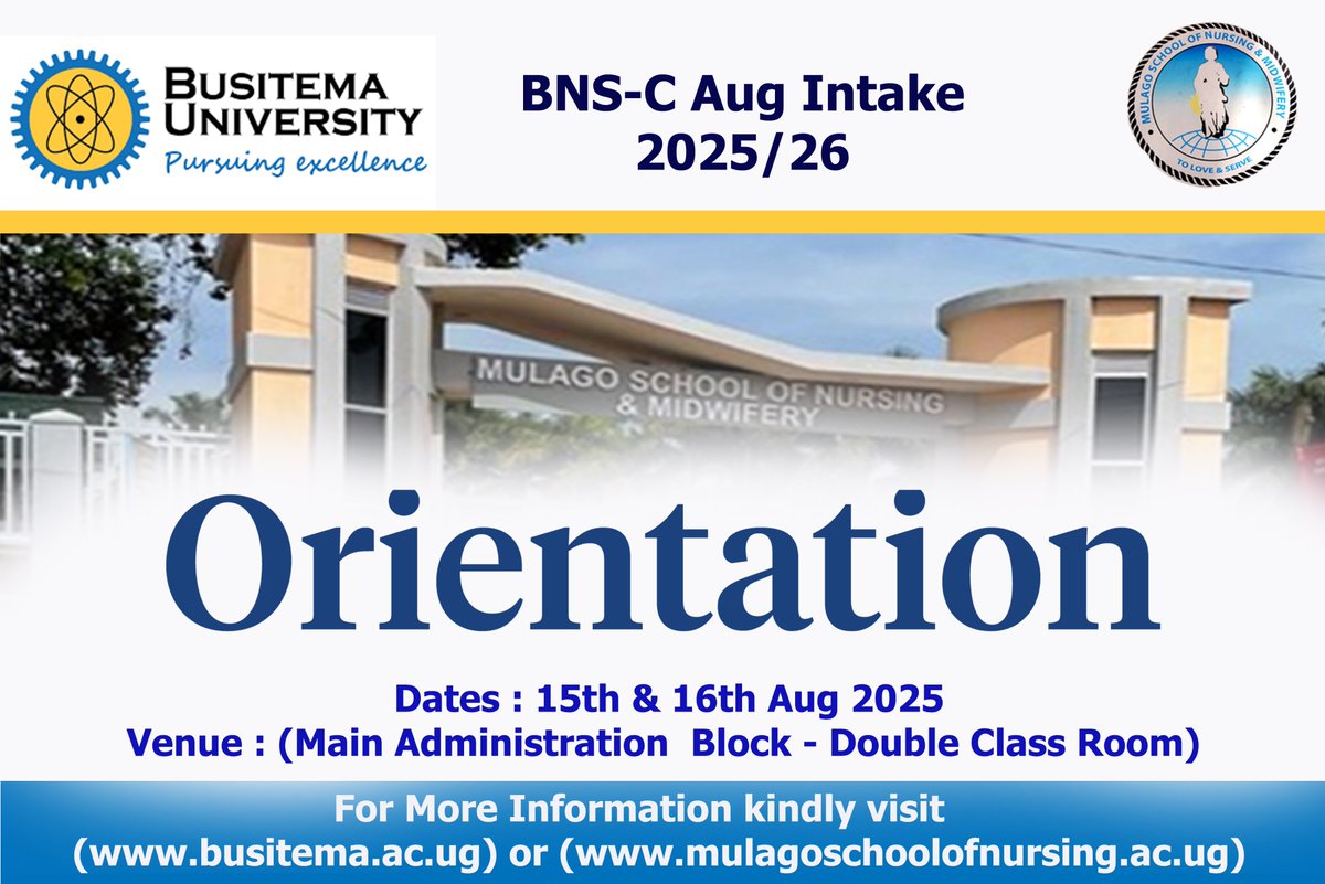 Mulago School of Nursing and Midwifery tweet media