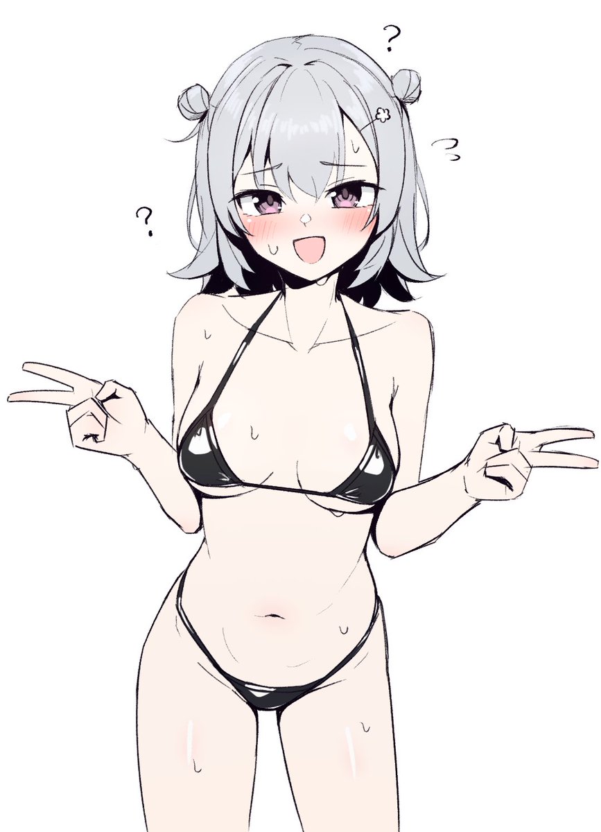 「#小樽潮風高校マイクロビキニ部」|スパークリング湯豆腐のイラスト