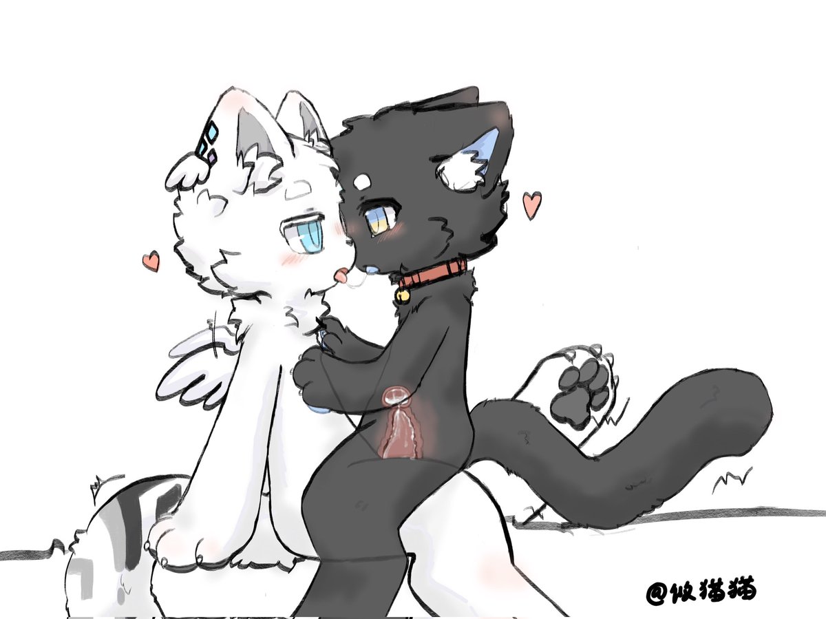 catxiaohuan's tweet photo. 射在里面惹……喜欢
#oc #furry https://t.co/ct7kI79b8k