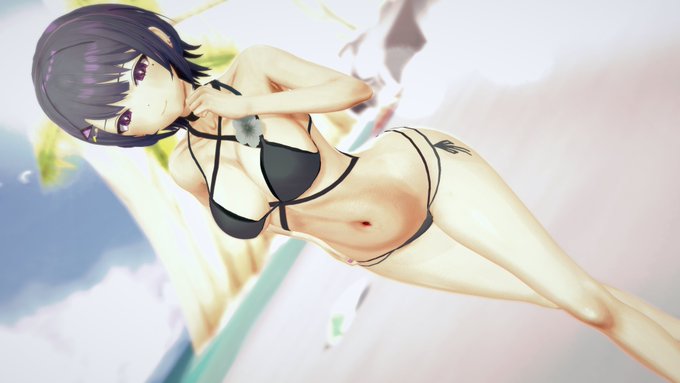 某青春ゲーの猫型加湿器の水着似合いそう 